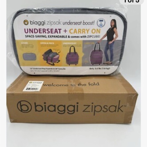 Biaggi Zipsak Underseat Carry On - Picture 5 of 5